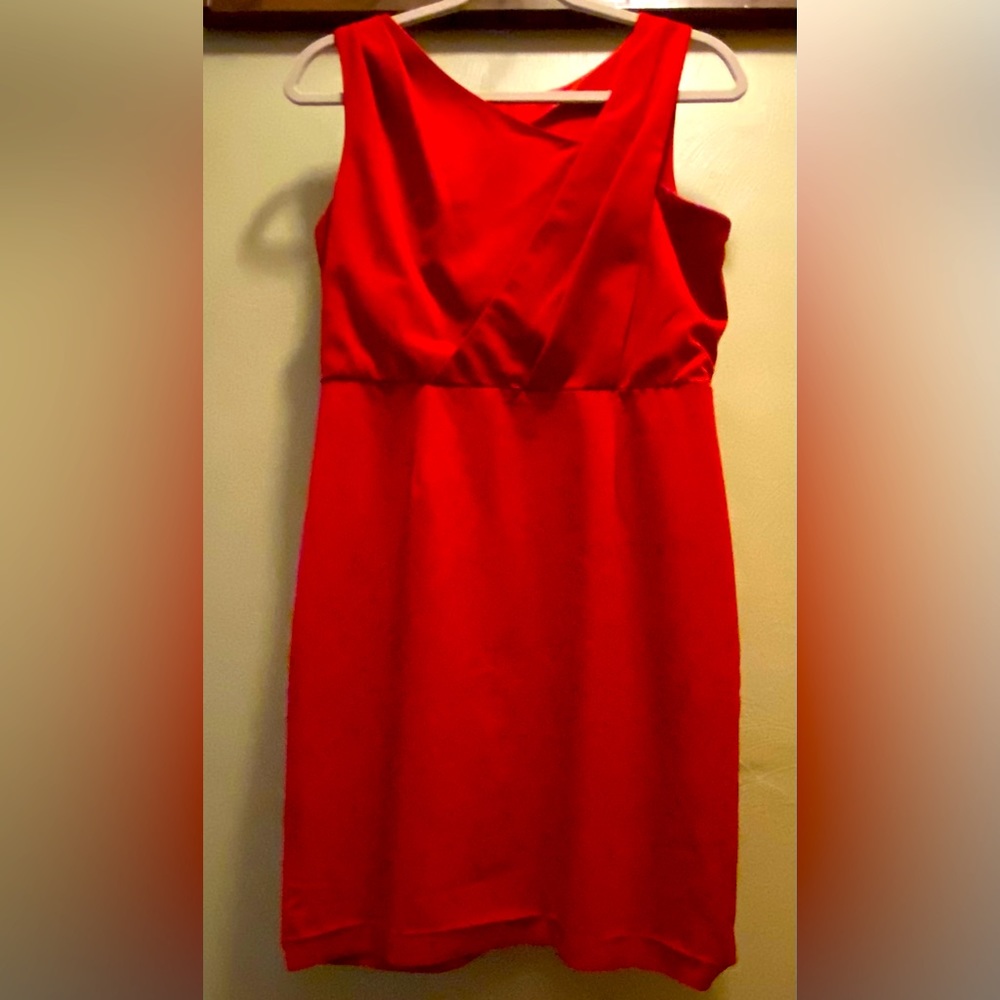 COPY - By&by red midi dress. Great condition!